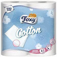 Foxy Cotton papier toaletowy 4 sztuki