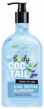 Bielenda Body Coctail Regenerujący Balsam Do Ciała Blue Matcha i Blueberry 400ML