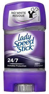 Lady Speed Stick Invisible 24/7 dezodorant antyperspiracyjny w żelu