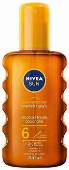 NIVEA Sun Olejek karotenowy do opalania w spray'u SPF 6 200 ml
