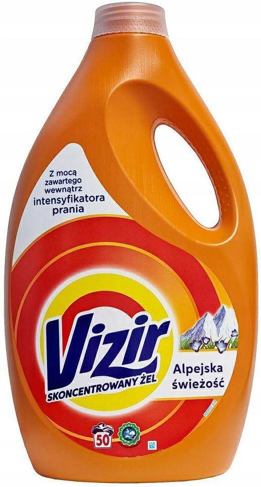 Vizir Alpine Fresh Płyn do prania 2.75 l, 50 prań