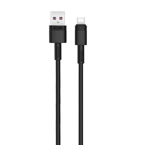 Kabel USB - USB-C 1m 5A czarny XO