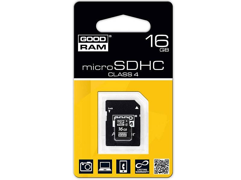 Karta Micro-Sd Hc 16Gb + Adapter sd