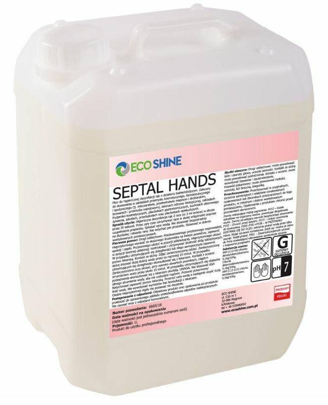 Płyn do dezynfekcji rąk SEPTAL HANDS 5L