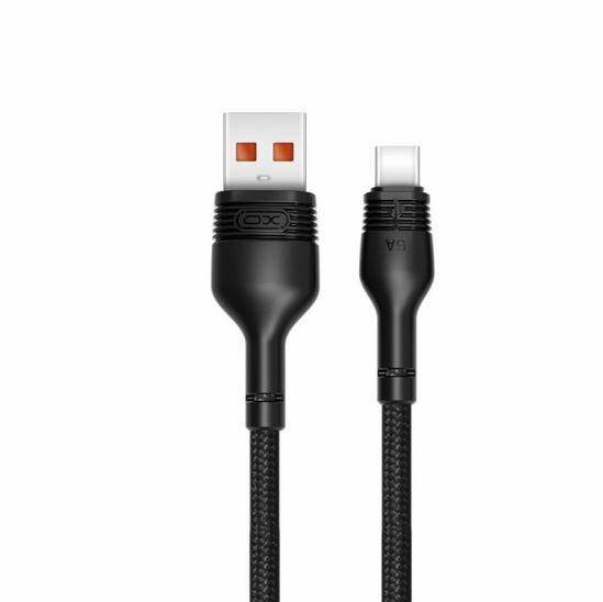 Kabel USB -USB C typ C 1,0 m 5A czerwony