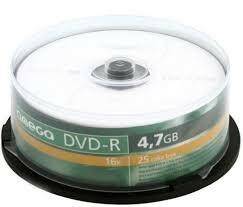 CD DVD-R stos 25szt.OMEGA (Zdjęcie 1)