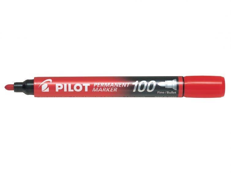 MARKER PILOT SCA-100 CZERWONY okrągła