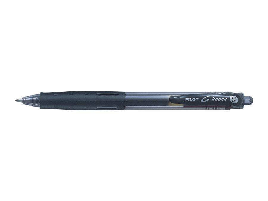 Długopis PILOT G-knock 0,5 żel czarny (Zdjęcie 1)
