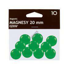 Magnes 20mm 1 szt. ZIELONY