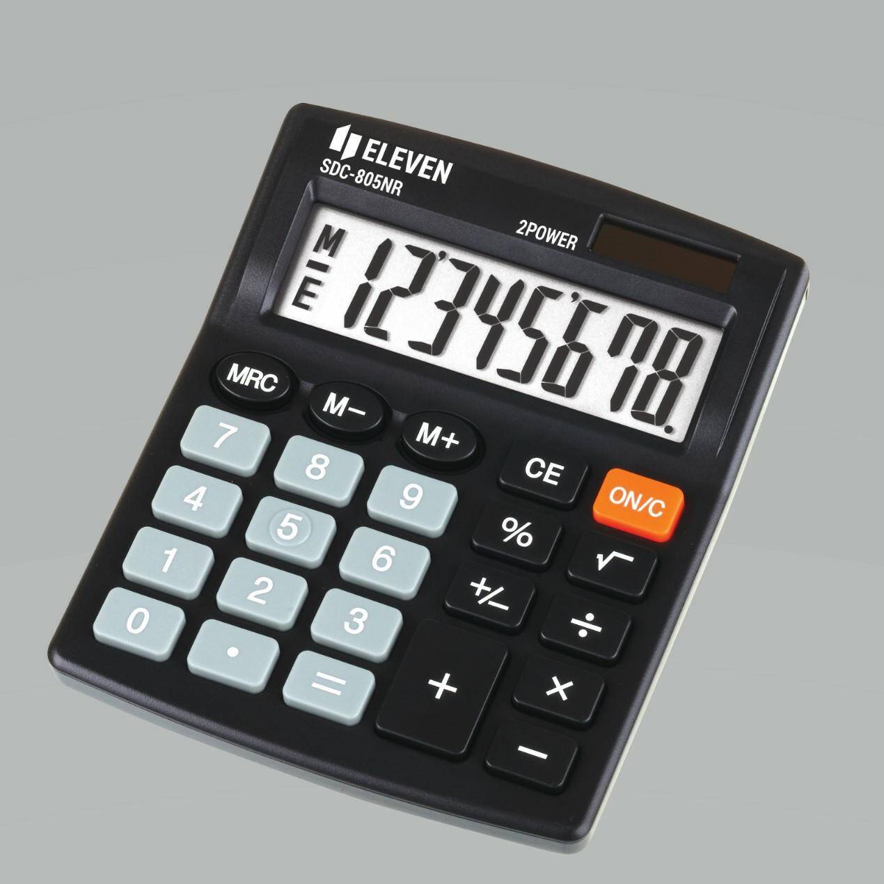 Kalkulator ELEVEN SDC805NR 8miejsc (Zdjęcie 1)