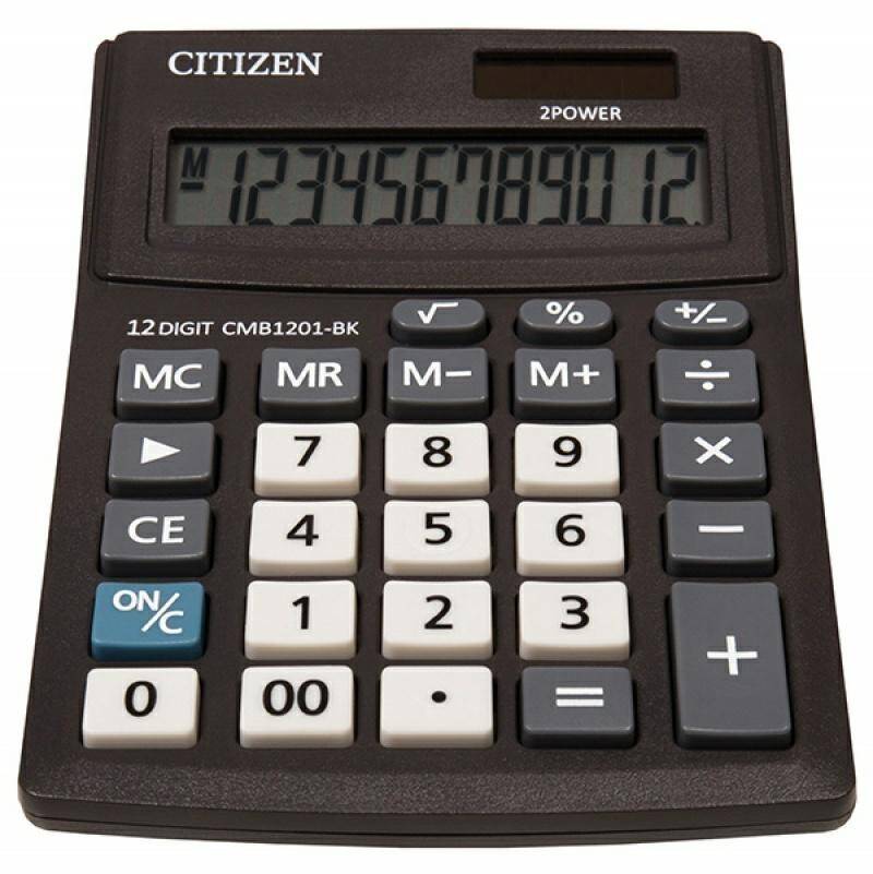 Kalkulator CITIZEN CMB1201-BK  12cyfr