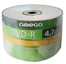 CD DVD-R stos 50szt.OMEGA