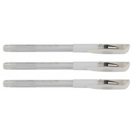 Długopis CRICCO żelowy biały 0,7mm