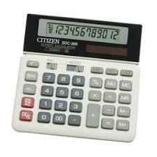 Kalkulator CITIZEN SDC-368   12 cyfr (Zdjęcie 1)