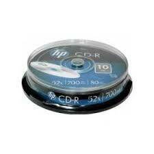 CD-R 700MB  stos 10szt. HP  HPCD10