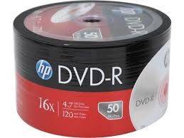 CD DVD-R stos 50 szt. HP (Zdjęcie 1)
