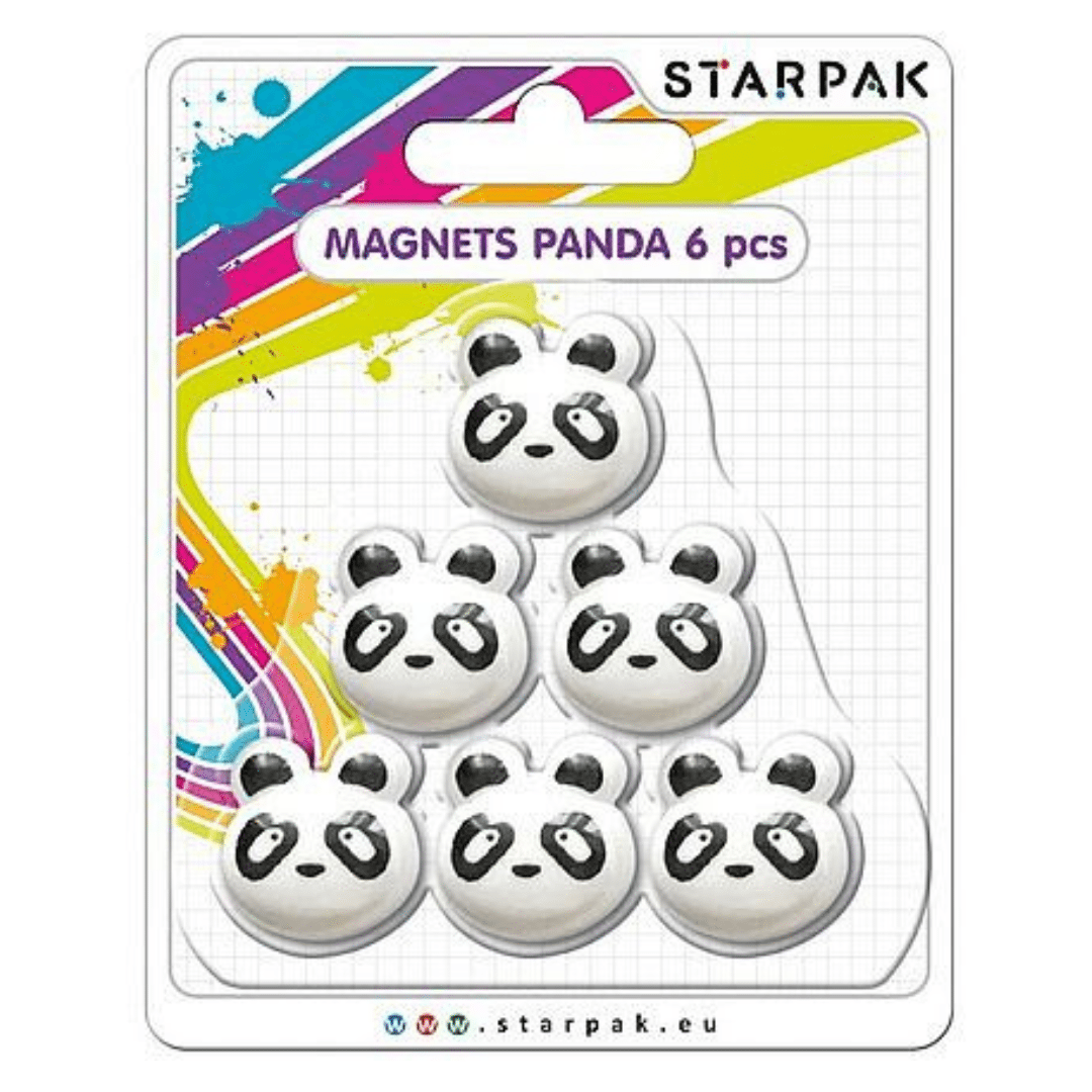 Magnes PANDA 6szt.