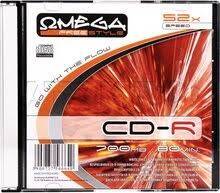 CD-R 700mb OMEGA slim 1szt.