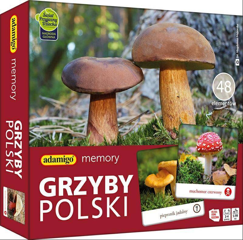 Gra Memory- Grzyby polskie