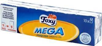 Chusteczki FOXY MEGA 10X10 HIGIENICZNE (Zdjęcie 1)