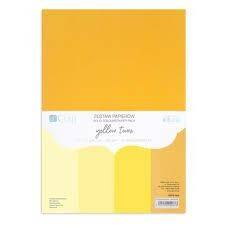 Zestaw papierów A4 220g 20ark.YELLOW TON