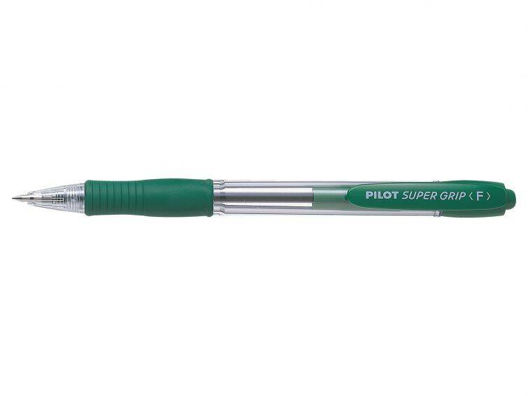 Długopis PILOT Super Grip zielony  <F>