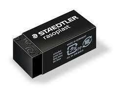 Gumka STAEDTLER czarna 33x16x13mm 1szt.