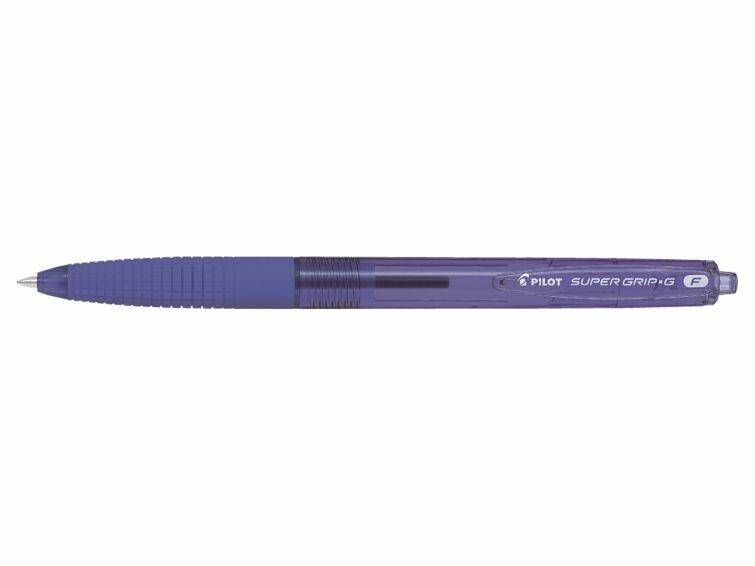 Długopis PILOT SuperGrip G fiolet automa (Zdjęcie 1)