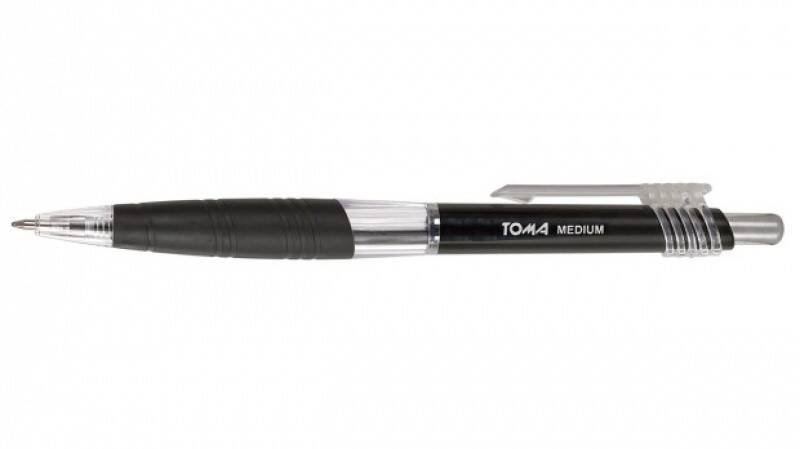 Długopis TOMA T0-038 czarny  1mm