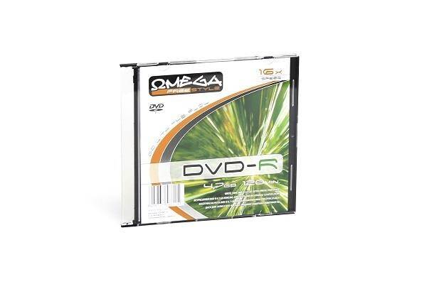 CD DVD-R slim OMEGA (Zdjęcie 1)