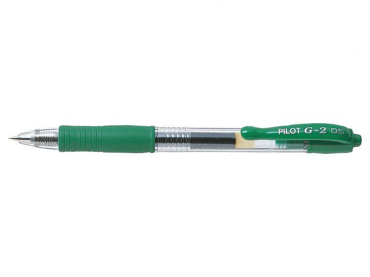 Długopis PILOT G2 żel zielony 0,5