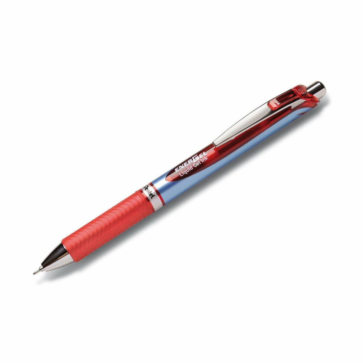 Cienkopis PENTEL BLN75 ENERGEL CZERWONY