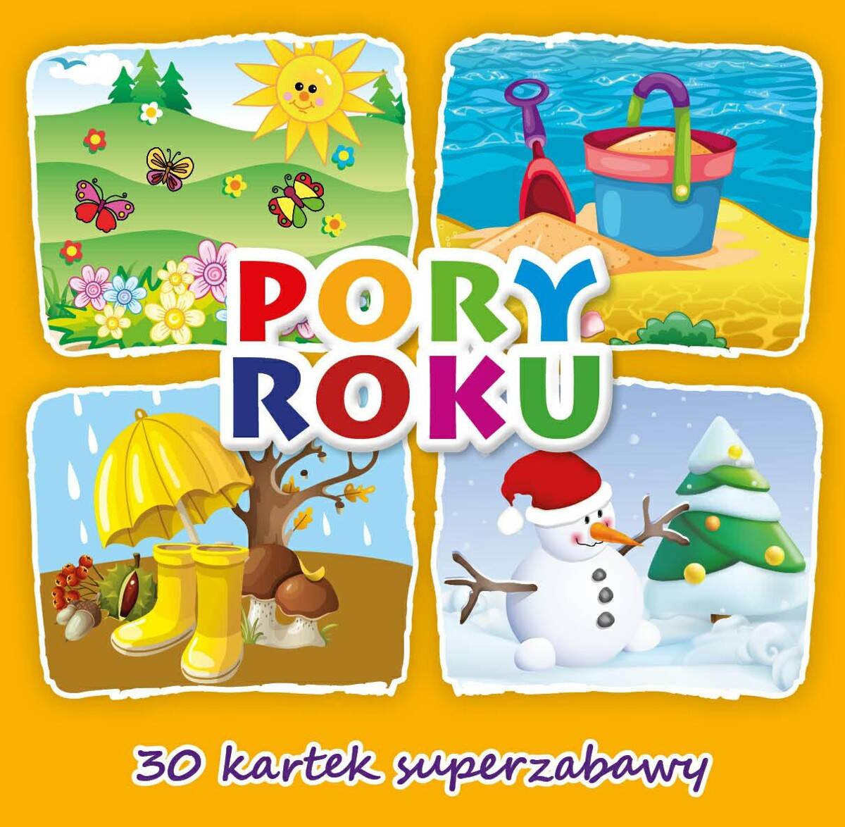 Kolorowanka Pory roku 30 kartek