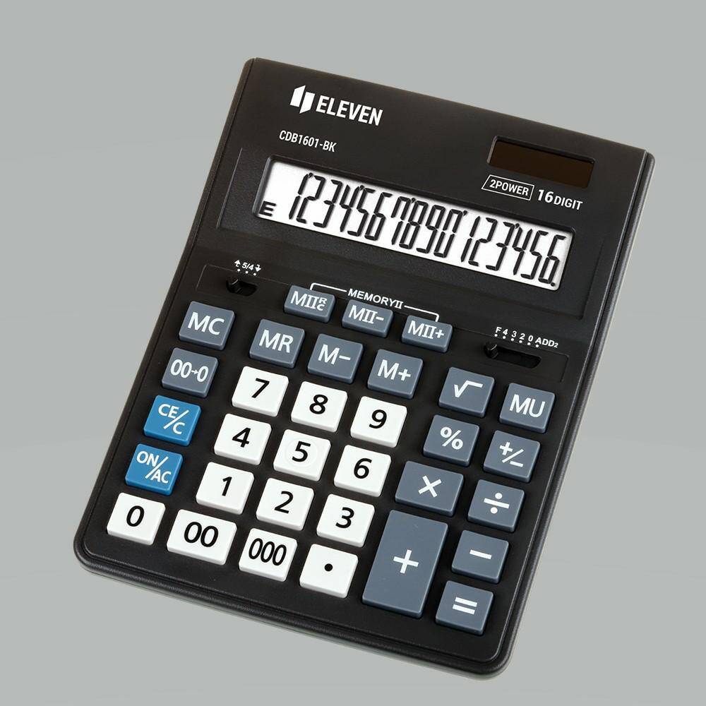 Kalkulator ELEVEN CDB1601BK  16miejsc. (Zdjęcie 1)