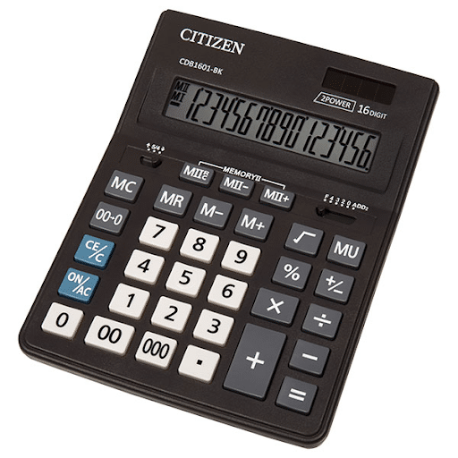 Kalkulator CITIZEN CDB1601-BK  16cyfr