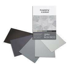 Blok DECO GREY 170g A4/20ark. 5kol.