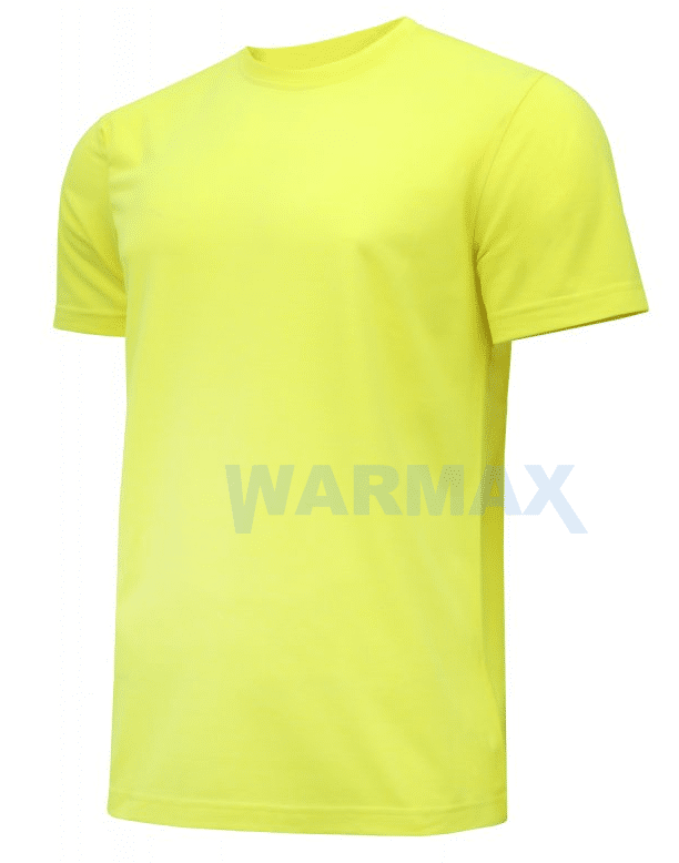 HOGERT GRATZ T-shirt polibawełniany elastyczny zółty hi-vis - rozmiary S-4XL