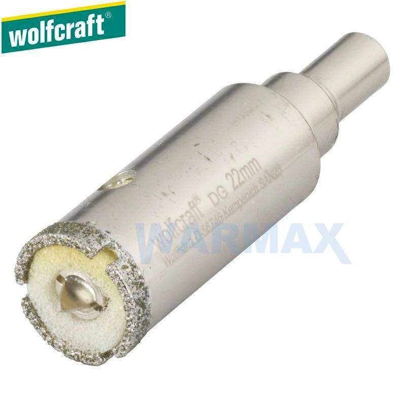 WOLFCRAFT Otwornica diamentowa do płytek 22 mm Ceramic