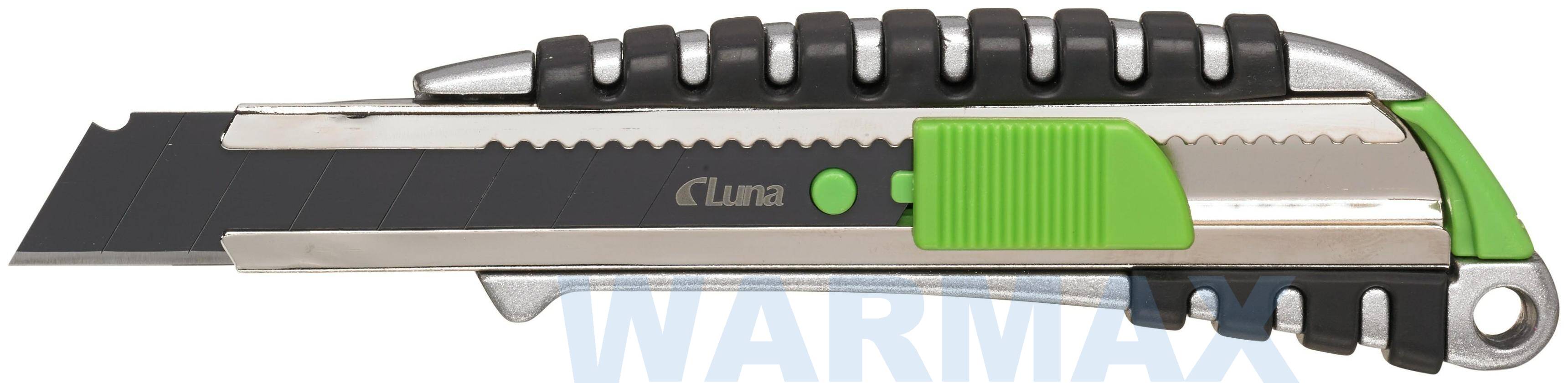 LUNA Nóż z aluminium z odłamywanym ostrzem L18 (Zdjęcie 1)
