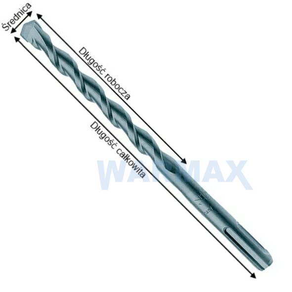 MAKITA Wiertło - uchwyt SDS-Plus 6,5x110mm