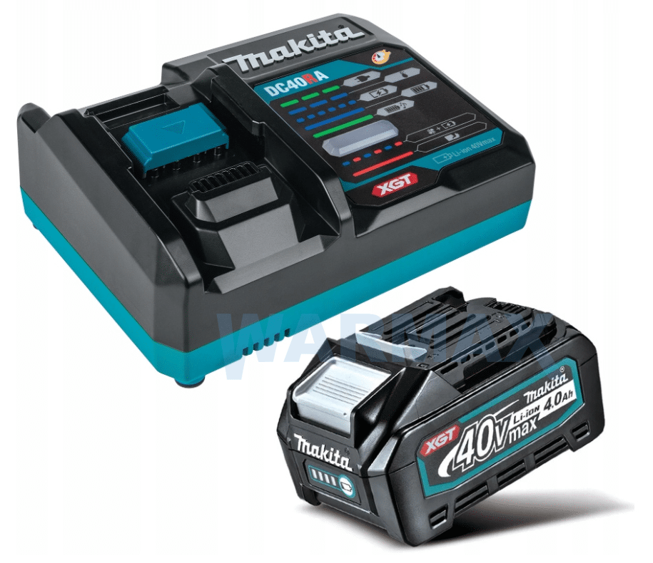 MAKITA Zestaw Zasilający 40V Karton (1x BL4040 + DC40RA) - Warmax