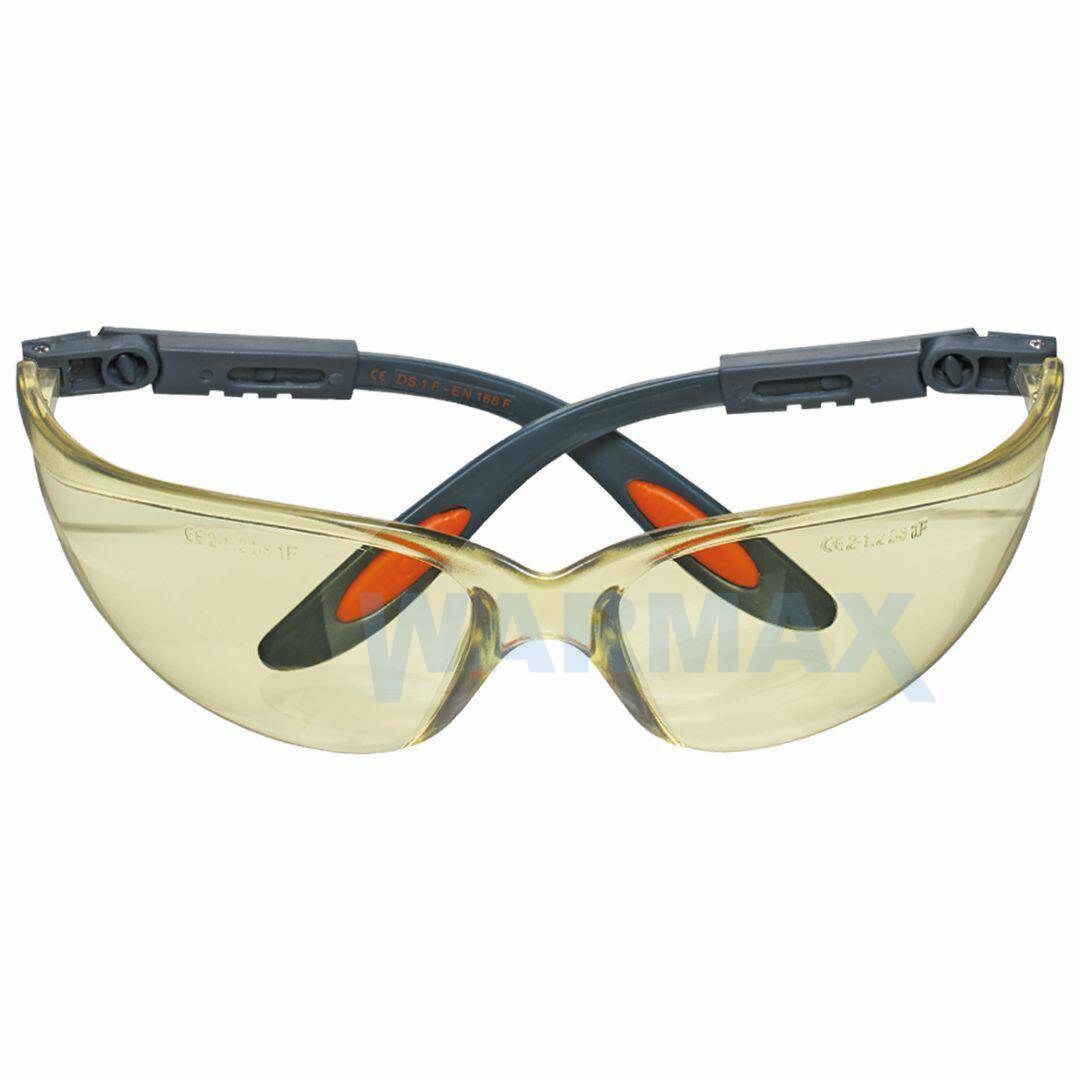 NEO Okulary ochronne poliwęglanowe, żółte soczewki (Zdjęcie 1)