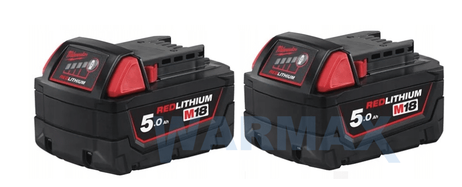 MILWAUKEE Zestaw narzędzi akumulatorowych Powerpack M18 18V BLPP2A2-502X (Zdjęcie 2)