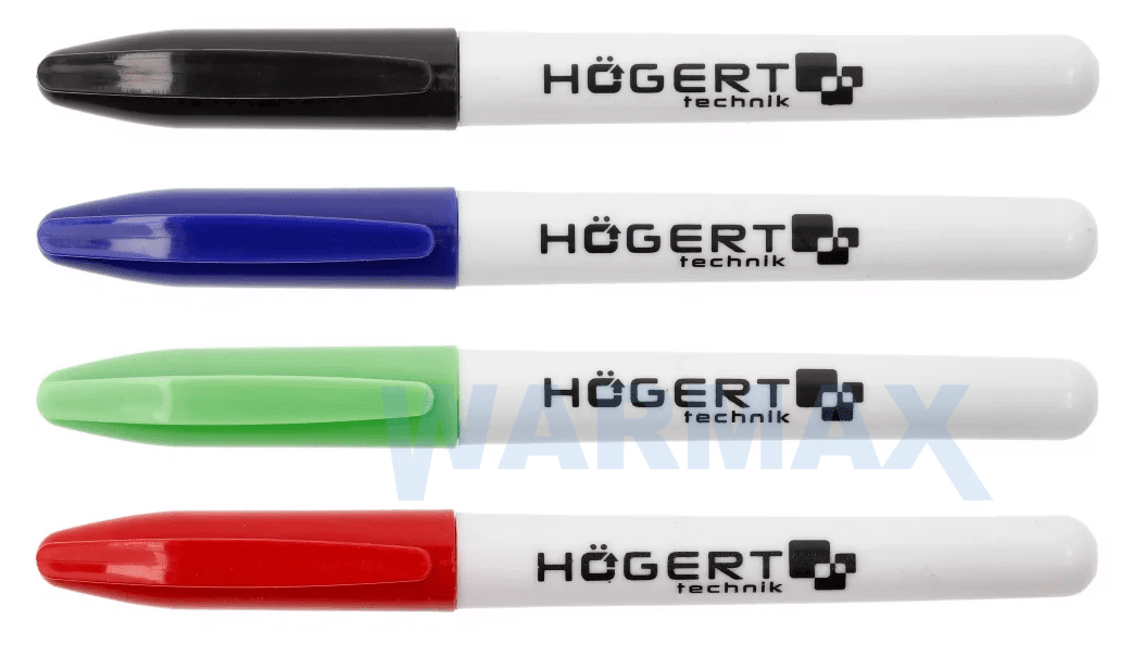HOGERT Markery permanentne 4 szt. mix kolorów
