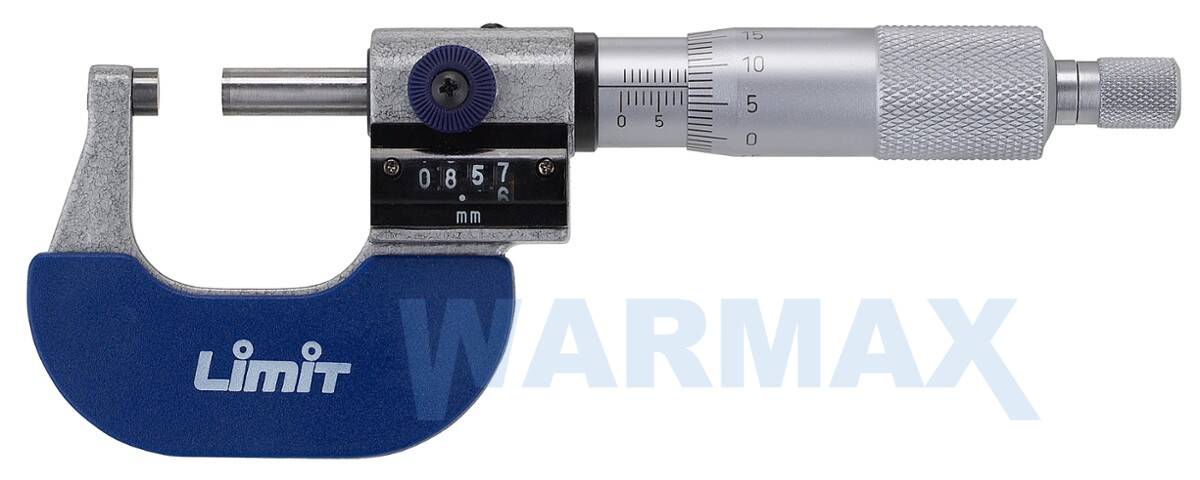 LIMIT Mikrometr z licznikiem 0-25 mm