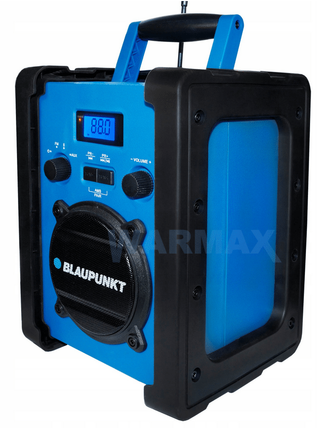 BLAUPUNKT Radio budowlane bluetooth akumulatorowe 7,4V