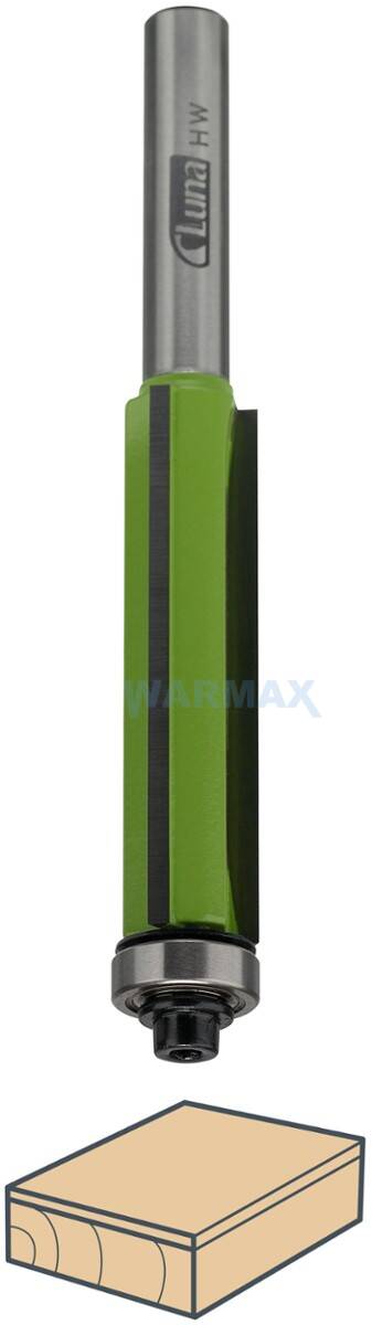 LUNA Frez krawędziowy 13/50/88/8 mm łożysko dolne 13x5 mm 3-ostrzowe (Zdjęcie 1)