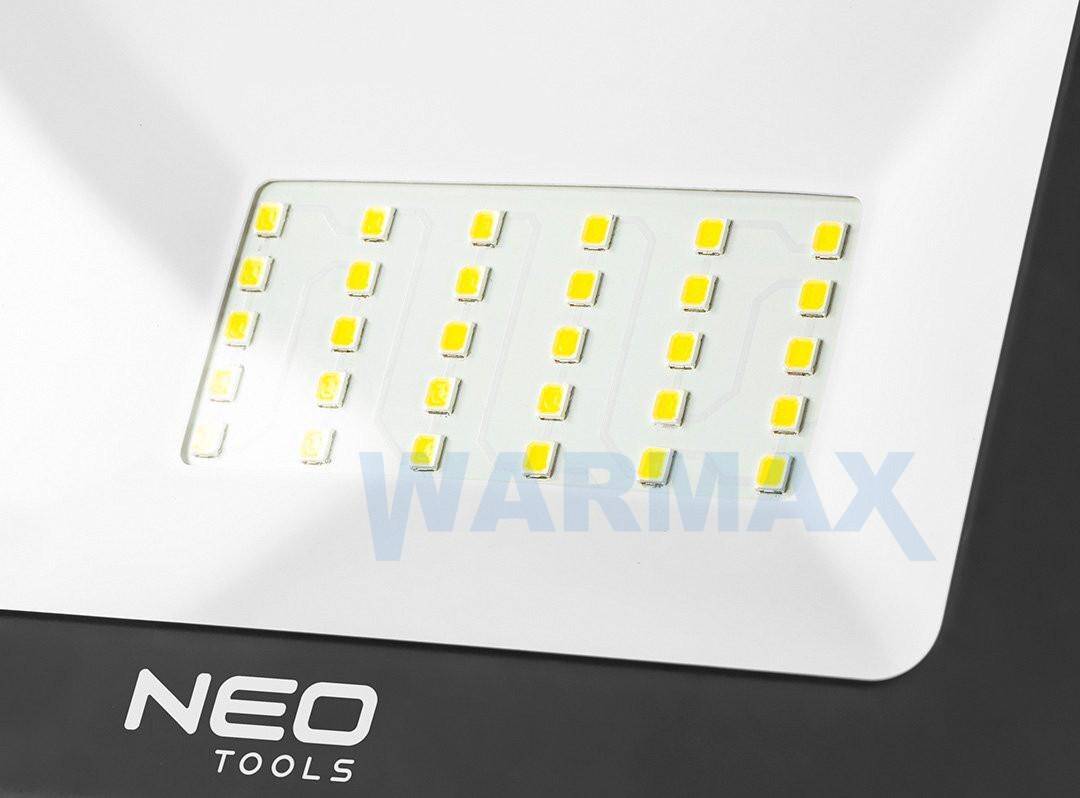 NEO Reflektor podwójny 2x50W SMD LED 8500lm 230V na statywie 1.8m (Zdjęcie 2)