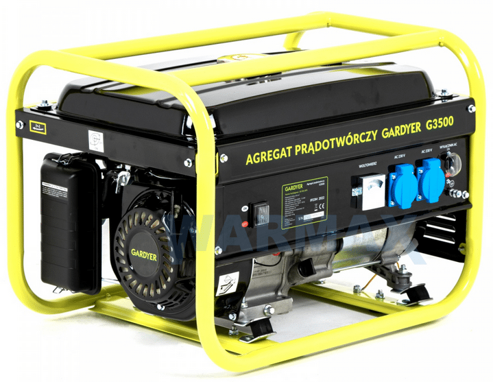GARDYER Agregat prądotwórczy benzynowy 3kW 230V G3500