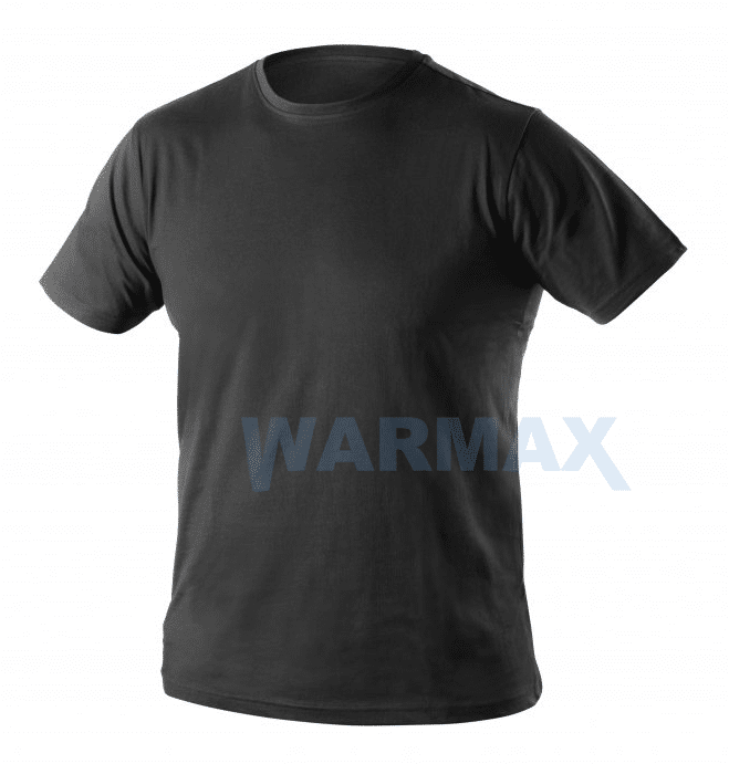 HOGERT VILS T-shirt bawełniany czarny - rozmiary S-3XL